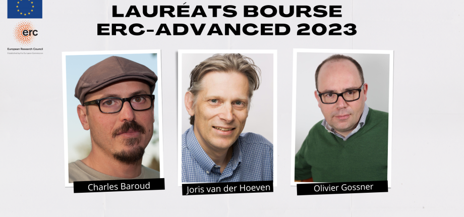 Trois chercheurs de l’Institut Polytechnique de Paris lauréats de bourses ERC Advanced